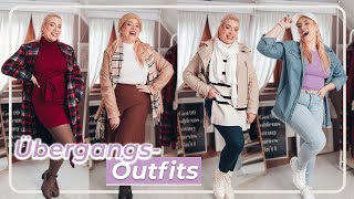 Übergangsoutfits 🌺 4 Outfits für den Frühling mit Trenchcoat Jeans amp Farbe [upl. by Anelrahs]