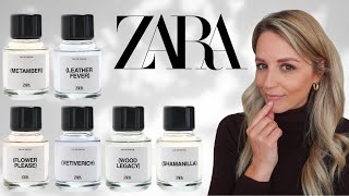 ZARA FRAGRANCE REVIEW  Shamanilla Metamber Vetiverich Wood Legacy Leather Flower Please [upl. by Ibrab]