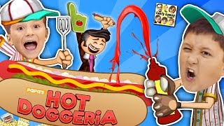 PAPAS HOT DOGGERIA 🌭 FGTEEV LAST VIDEO of 2017 Mike amp Chase Hilarious Gameplay w Doofy Customers [upl. by Eram859]