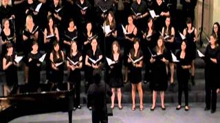 Ubi caritas by Ola Gjeilo USC Concert Choir 2011 Yohan Partan conductor [upl. by Yee]