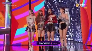 Vietsub 181201 BLACKPINK WIN TOP 10 BONSANG MelOn Music Awards 2018 [upl. by Seabrook]