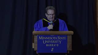 Minnesota State University Mankato Football Players Graduation12th December2019 [upl. by Ophelie337]