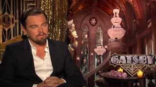 The Great Gatsby  Leonardo DiCaprio Interview  Official Warner Bros UK [upl. by Trenna952]