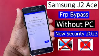 Without Pc 2023Samsung J2 ace Frp Bypass  Samsung j2 ace unlock google account lock  j2 frp [upl. by Rodrich763]