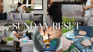 SUNDAY RESET ROUTINE  CLEAN COOK amp ORGANIZE WITH ME  LAUNDRY MOTIVATION [upl. by Aratihc]