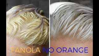 FANOLA NO ORANGE SHAMPOO amp MASK [upl. by Rellia]