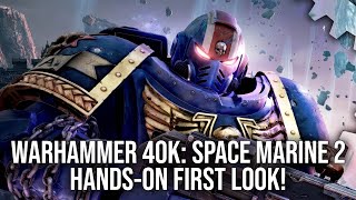 Warhammer 40K Space Marine 2 HandsOn  The Swarm Engine Delivers A Promising Sequel [upl. by Ryan]