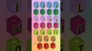 ABCD ABC Song Lego Alphabet abcsong alphabet abcd abc kids kidsvideo toddlers youtubeshorts [upl. by Carling]