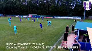 Veo Clips Daventry Town 2 Northampton Sileby Rangers [upl. by Bergstein]