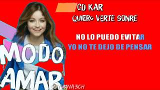 Quiero verte Sonreír Karaoke  Soy Luna  CD Karaoke [upl. by Faustena]