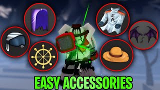 PROJECT MUGETSU How To Get ANY Accessory Easily in 10 Minutes Mahoraga Wheel Yhwach Cape [upl. by Nnoved997]