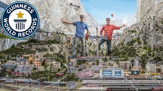 Miniatur Wunderland Largest Model Train Set  Guinness World Records [upl. by Aicnorev]