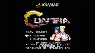 Contra NES Full Run with No Deaths [upl. by Dayiz]