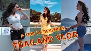 A Trip To Remember  THAILAND VLOG  Simran Dhanwani [upl. by Ainahtan732]