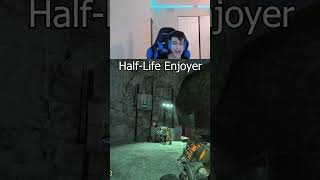 Enjoyer Vs Speedrunner shorts halflife2 speedrun [upl. by Melamie]