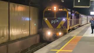 N class departing Flinders Street to ￼Barnsdale￼ [upl. by Ydualc]