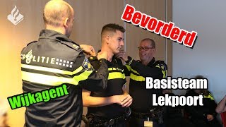 Politievlogger JanWillem bloopers bevorderd wijkagent Lekpoort 👮 [upl. by Acinom]