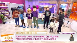 Rafadan Tayfa “Alişan ile Hayata Gülümse” Programına Konuk Oldu [upl. by Natascha]