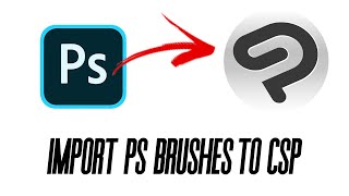 How to import photoshop brushes into clip studio painthowto clipstudiopaint photoshop [upl. by Animrac]