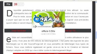 Télécharger et installer eMule v 050 [upl. by Namyw]