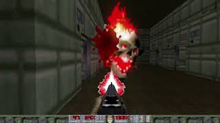 Doom 2  Generic Blasphemy map6 [upl. by Yrtnahc]