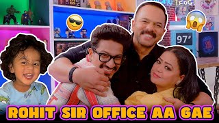 Rohit Sir Office Aa Gae 🏤 🤗  Bharti Singh  Haarsh Limbachiyaa  Golla [upl. by Enytsirk]