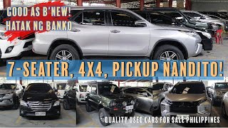 Quality Used cars for sale Philippines  Bagong dating Hatak ng Banko [upl. by Natsirhc409]