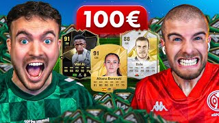 NEUER ACCOUNT WER erreicht MEHR in 1 STUNDE mit 100€ in FC 25 🔥🤯 ACCOUNT BATTLE vs JULIAN 🏆 [upl. by Marlo]