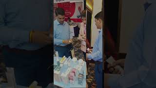 Presenting Skinaa Skincare at CUTICON 2024 in Indore  Day 3 viral shorts [upl. by Alyakcm]