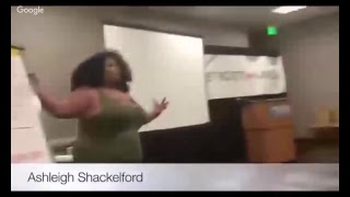 Ashleigh Shackelford gives a presentation on Racism [upl. by Lad538]