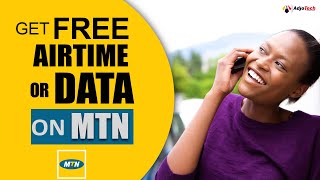 How to Get Free Airtime  How to Get Free Credit or Airtime on MTN AirtelTigo amp Vodafone [upl. by Lambert]