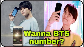 📲BTS phone number 🤫BTS members mobile numberBangtan boys social media real ID [upl. by Lotz]