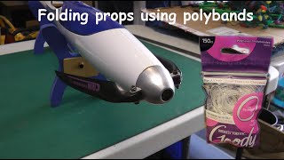 Folding Prop holding them closed with polybands from Goody [upl. by Ydarg]