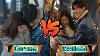 TRUE BEAUTY en DORAMA  REALIDAD 1  ESCENAS DEL KDRAMA Y REACCIÓN DETRÁS DE ESCENAS [upl. by Hiro]