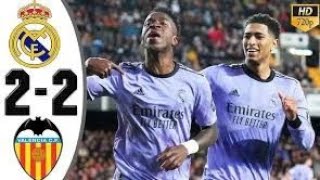 MUITA CONFUSÃO E GOLS  REAL MADRID X VALENCIA  MELHORES MOMENTOS [upl. by Ibed]