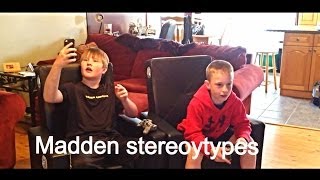 Madden Stereotypes  Inspired By Dude Perfect [upl. by Coffee]