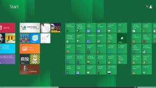 Windows 8 Preview Tiles Metro UI [upl. by Kalinda191]