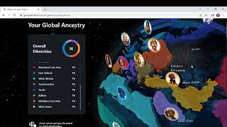 Added Genomelink Global Ancestry and Indigenous American Report Feature [upl. by Kanal]