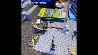 Clones vs droids evac spot legostarwars stopmotion [upl. by Onitrof468]