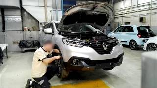 Tuto démontage parechoc Av Renault KadjarDisassembly front bumper Renault Kadjar [upl. by Niwdla]