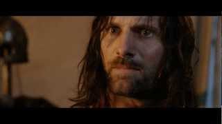 Aragorn receives Anduril forged from the shards of Narsil [upl. by Kristen]