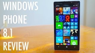 Windows Phone 81 Review  Pocketnow [upl. by Fe237]