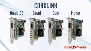 Coaxlink series Ultimate in performance with superior value CoaXPress frame grabbers [upl. by Shipley]