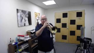 1948 Besson Trumpet in original condition [upl. by Ferrick64]