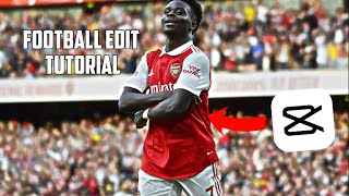 How to make good football edits on Capcut tutorial not difficult [upl. by Fancy932]