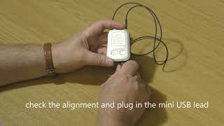 How to charge up a Phonak ComPilot I or II [upl. by Etnauj]