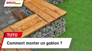 Comment monter un gabion   Bricomarché [upl. by Navert]