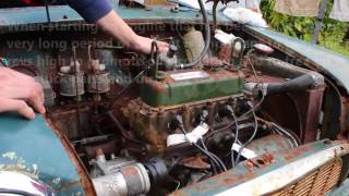 Starting An Engine After 20 years  Classic Mini 850 Engine Start [upl. by Carlo]