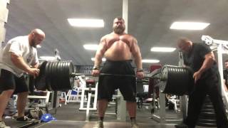 EDDIE HALL DEATH BY DEADLIFT at Strength Asylum [upl. by Arelc]