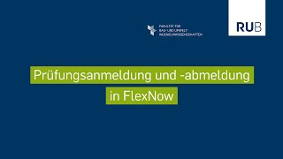 Einführung in das Prüfungsverwaltungssystem FlexNow [upl. by Arne634]